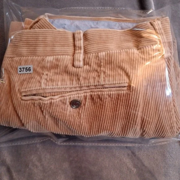 Polo Ralph Lauren Mens 36 Stretch Classic Fit Corduroy Pants Brown Chinos Preppy - Picture 16 of 16
